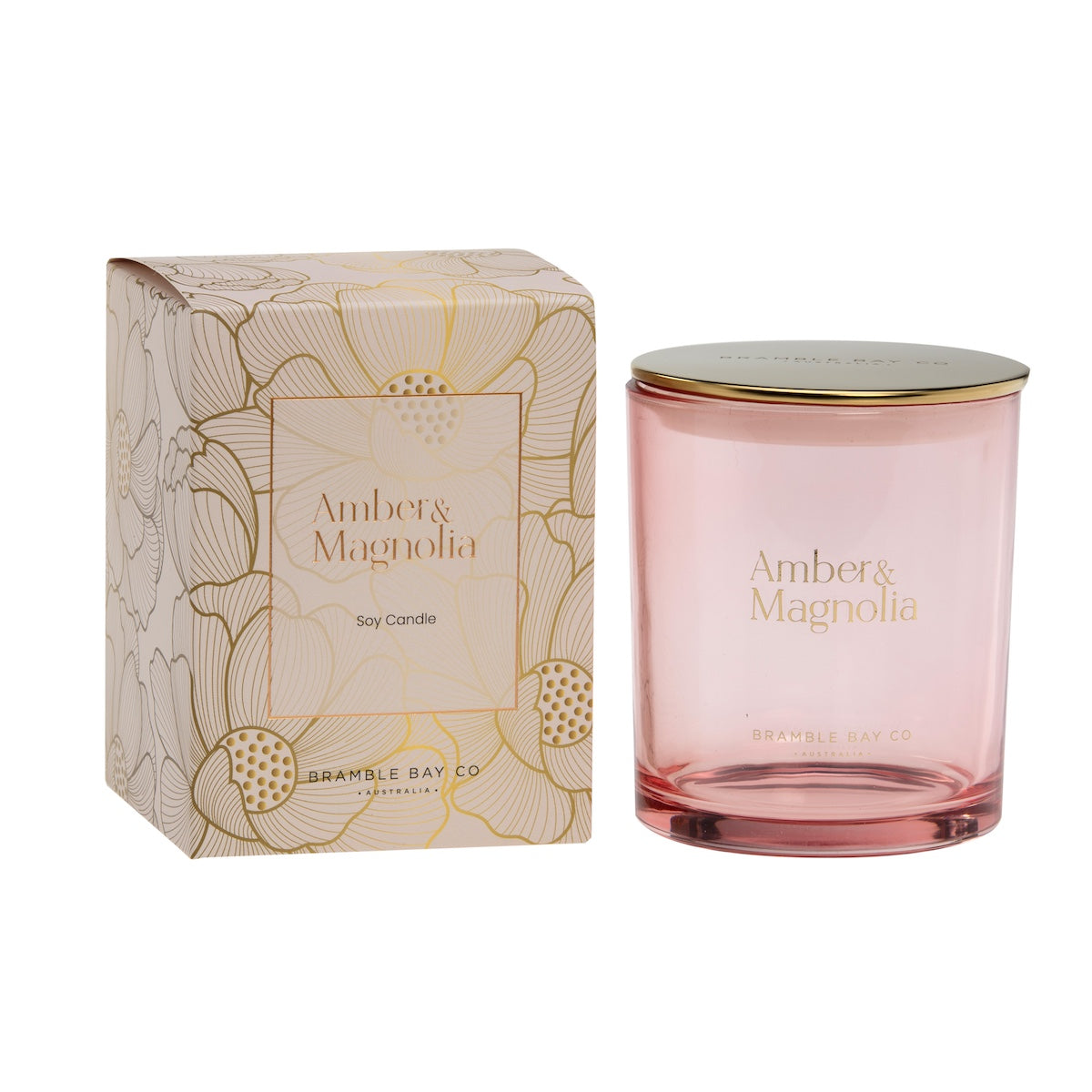Amber & Magnolia Candle