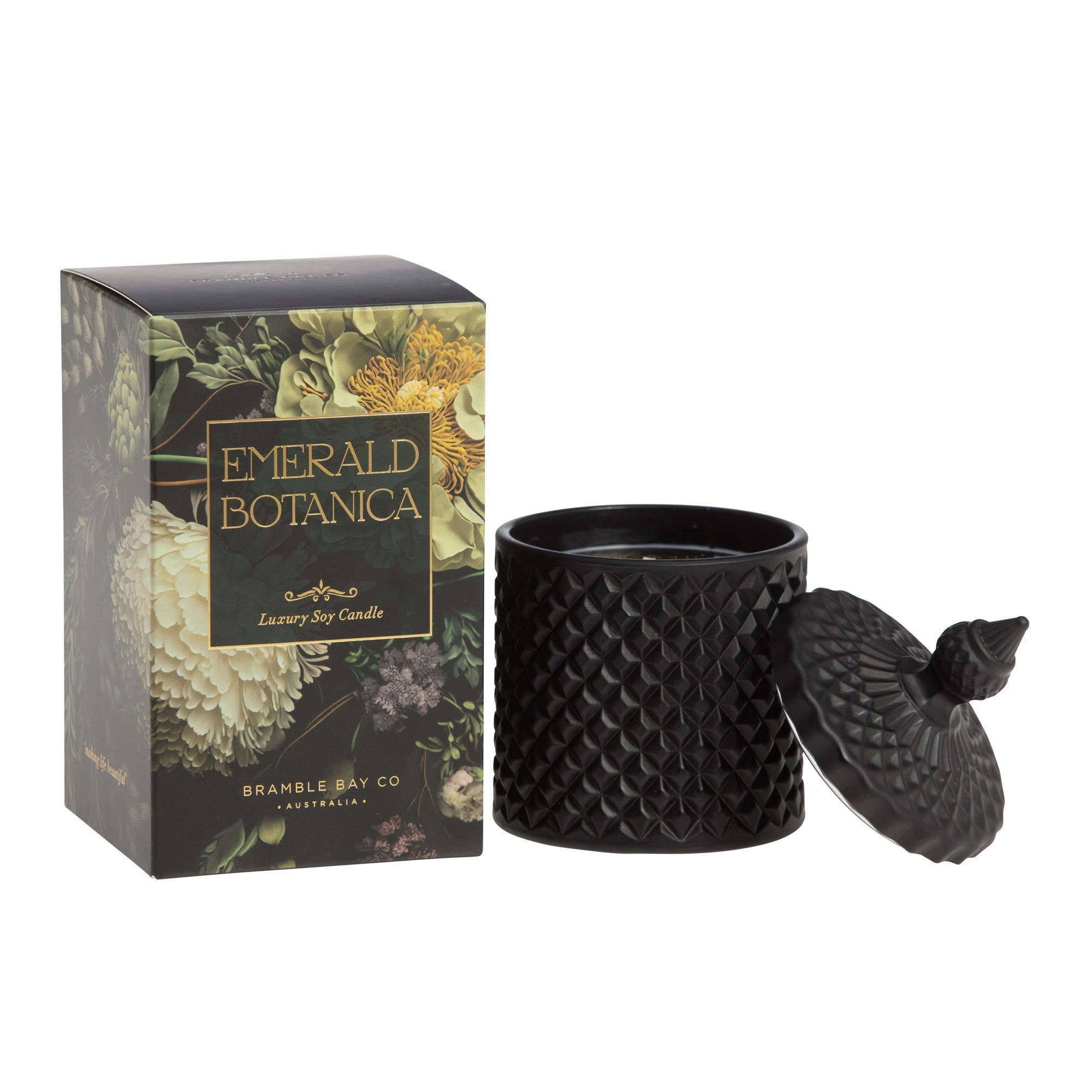 Vintage Floriade Emerald Botanica Candle