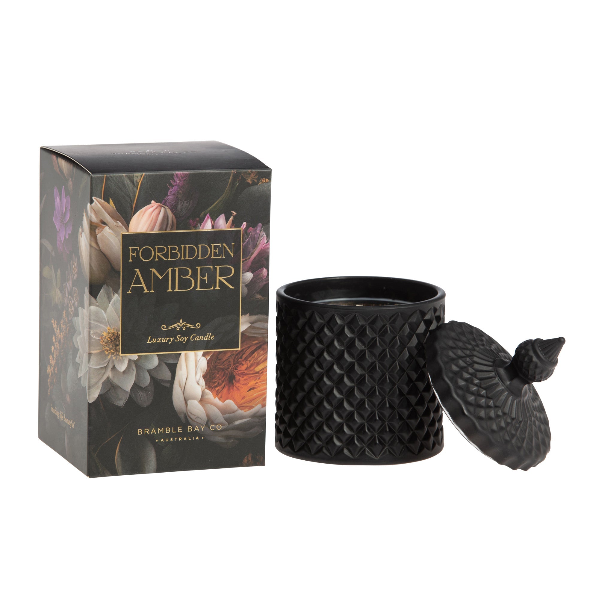 Vintage Floriade Forbidden Amber Candle