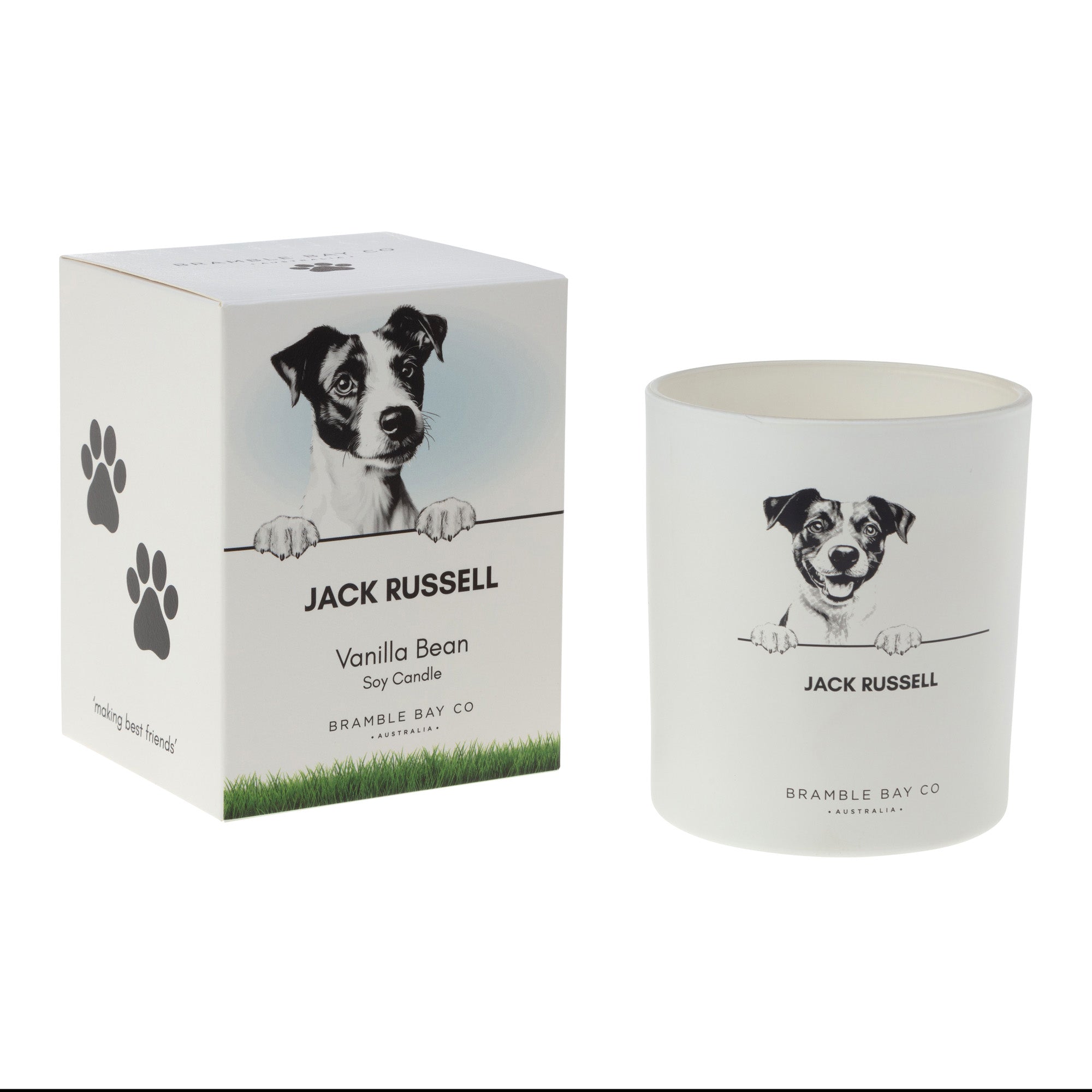 Jack Russell Terrier 300g Soy Candle