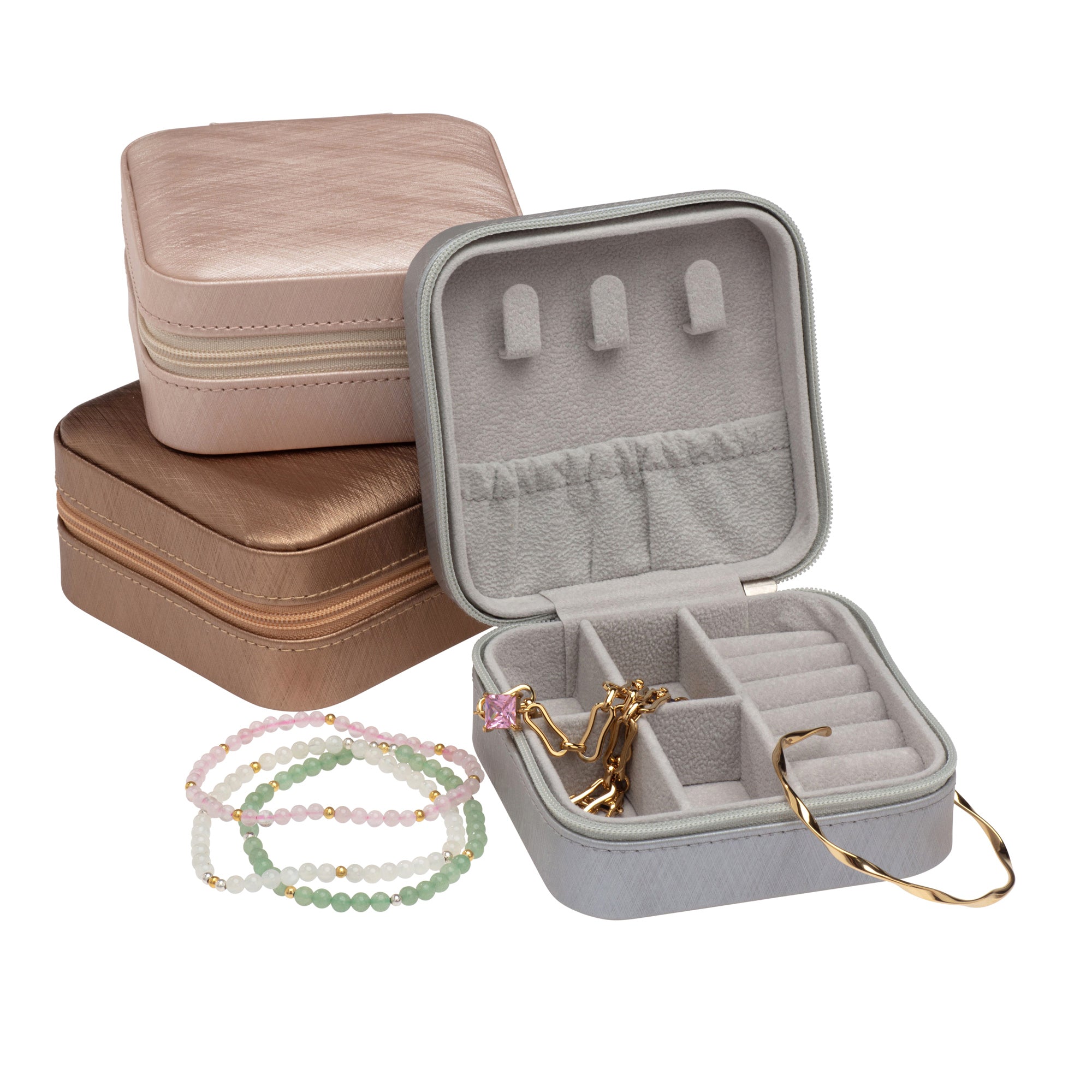 VOGUE Jewellery Case Small Square - Gold