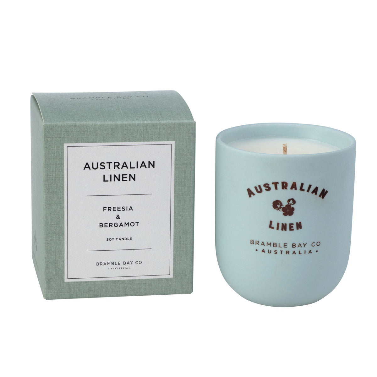 Australian Linen Freesia & Bergamot Candle 190g