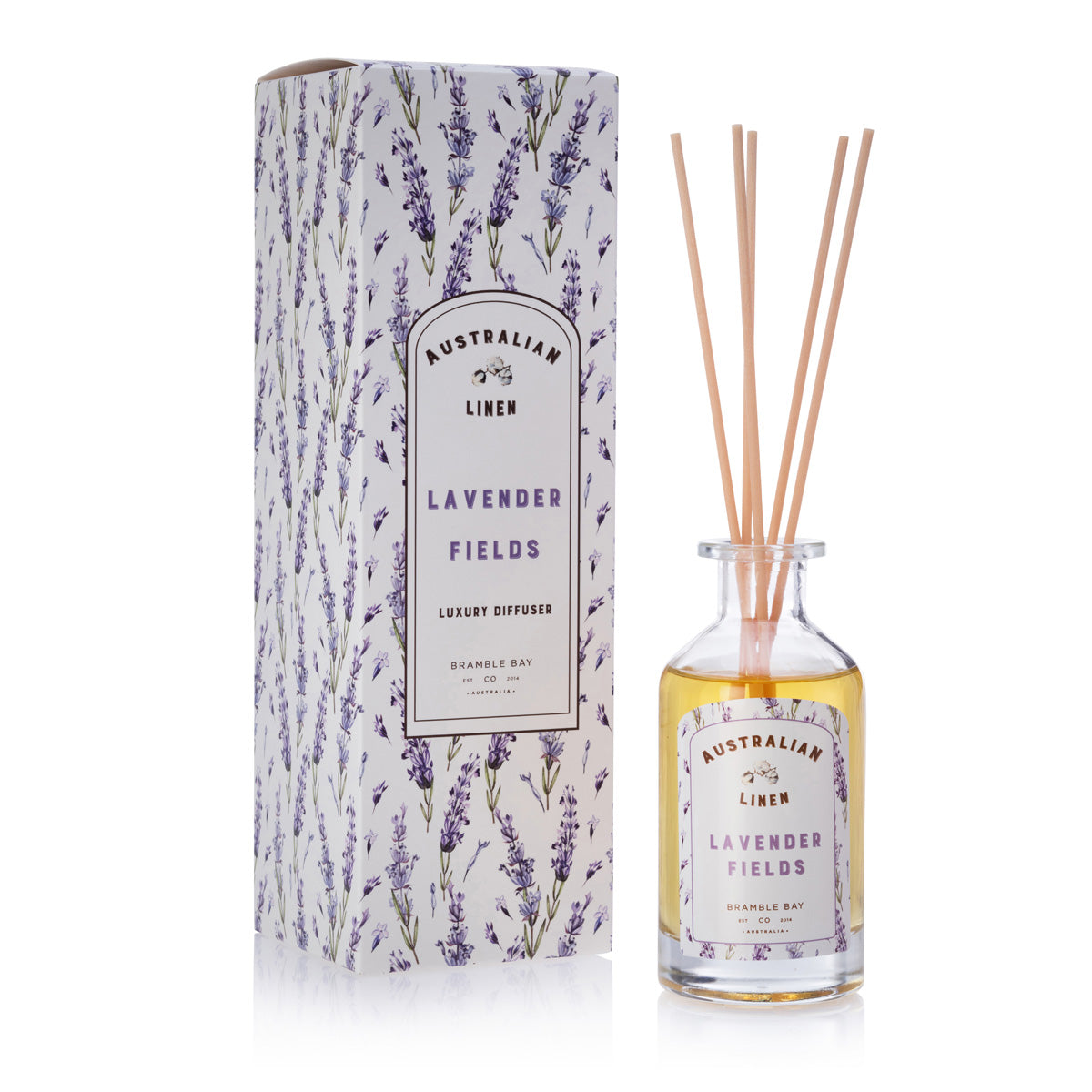 Australian Linen Lavender Fields 180ml Diffuser
