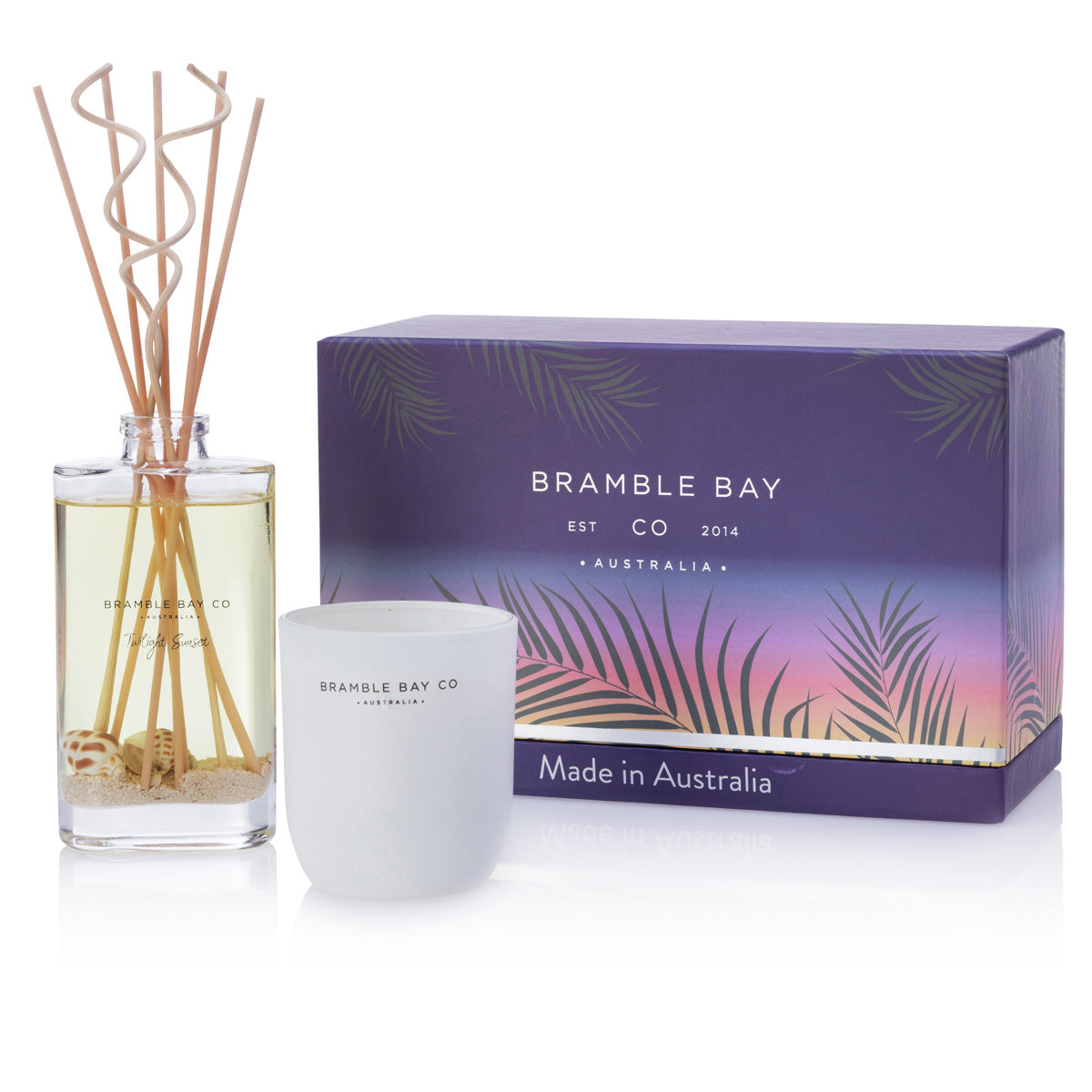 Ocean Votive and Diffuser Gift Set Twilight Sunset