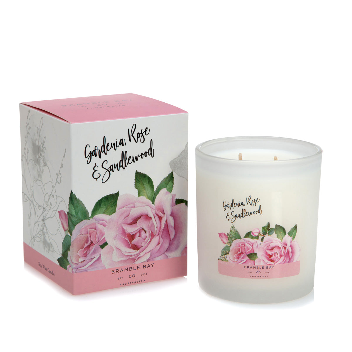B&B Luxury Candle Gardenia, Rose & Sandlewood 300gm