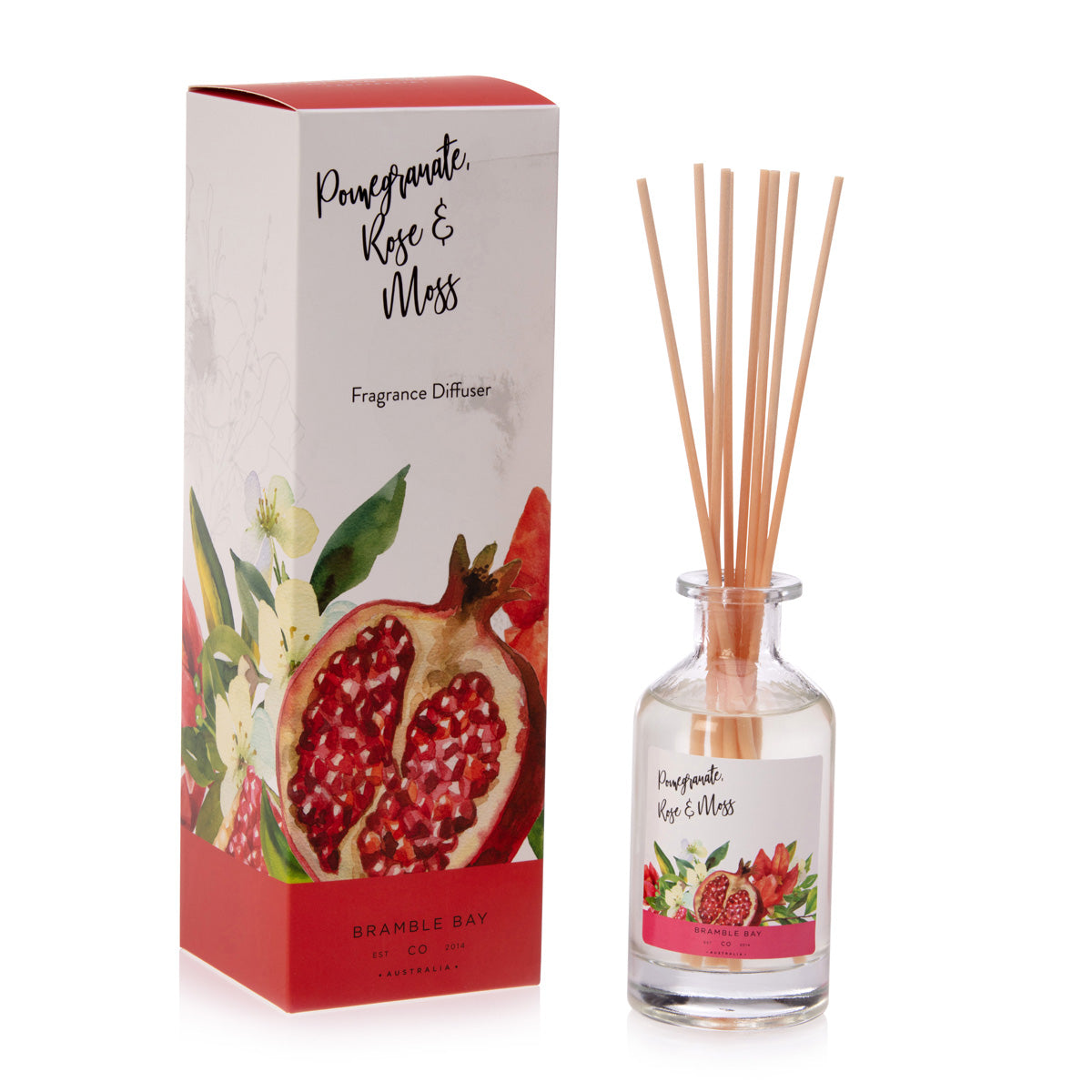 B&B Luxury Diffuser Pomegranate, Rose & Moss 170ml