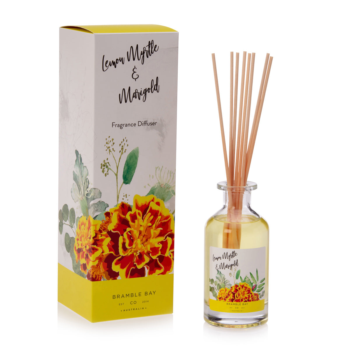 B&B Luxury Diffuser Lemon Myrtle & Marigold 170ml