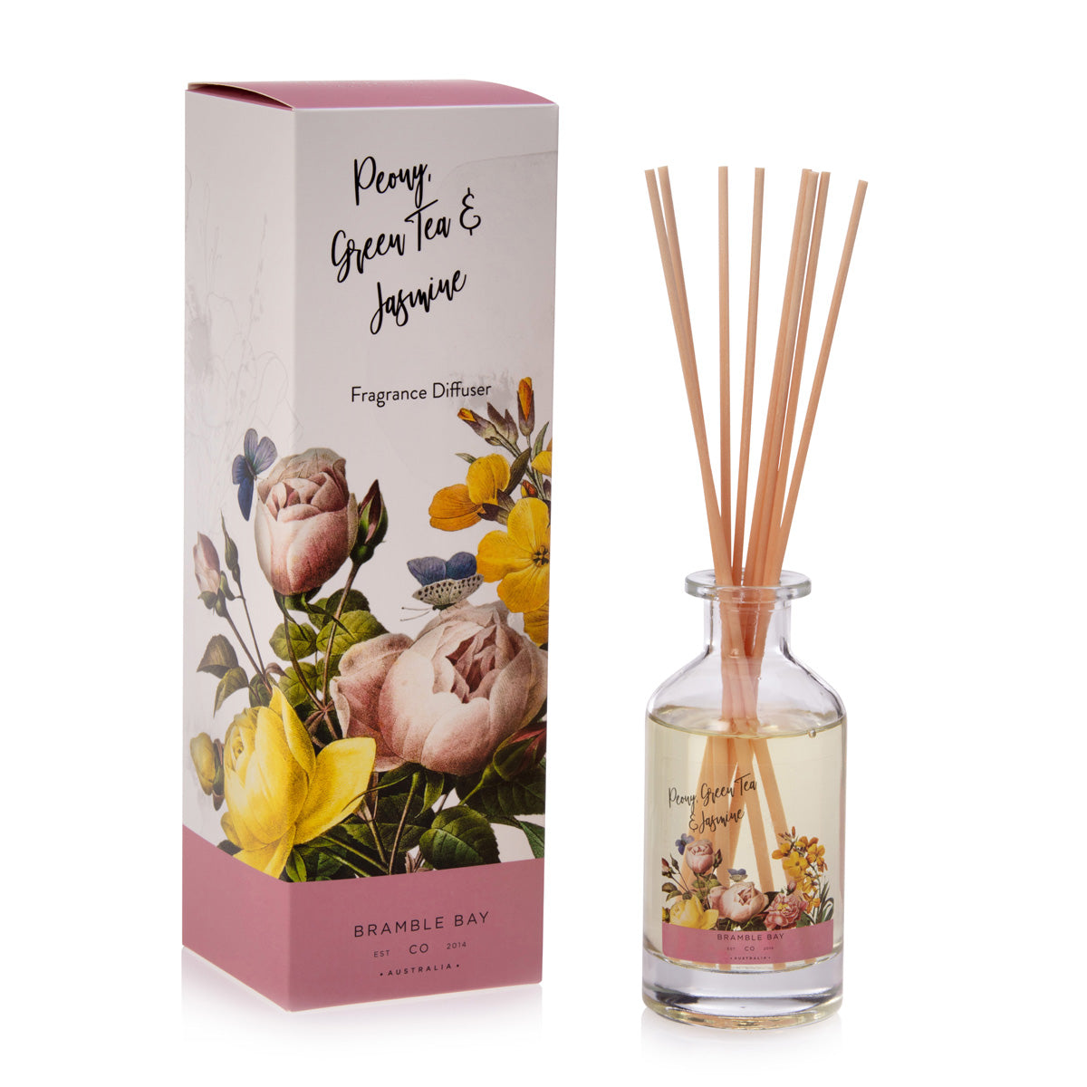 B&B Luxury Diffuser Peony, Green Tea and Jasmine 170ml