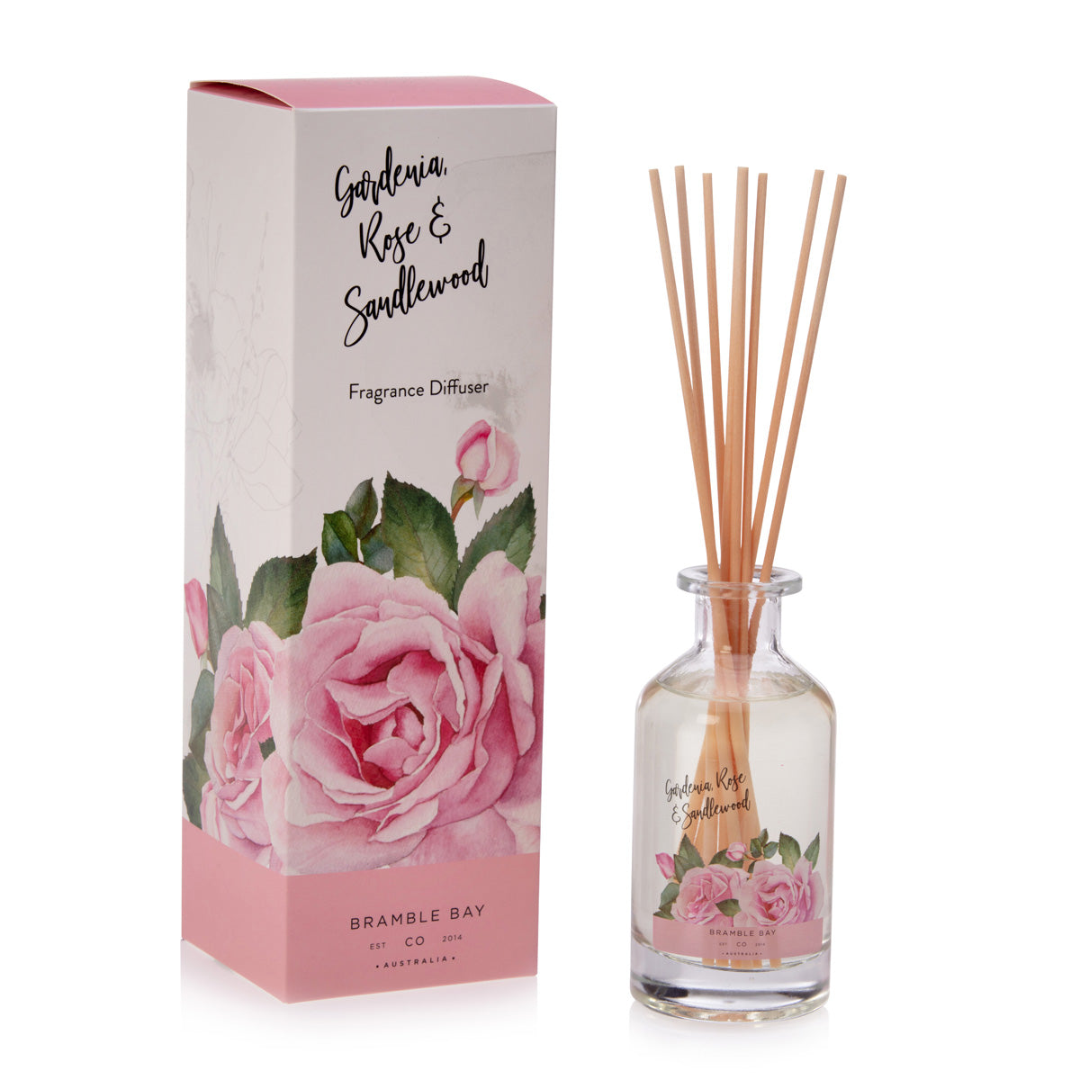 B&B Luxury Diffuser Gardenia, Rose & Sandlewood 170ml Diffuser