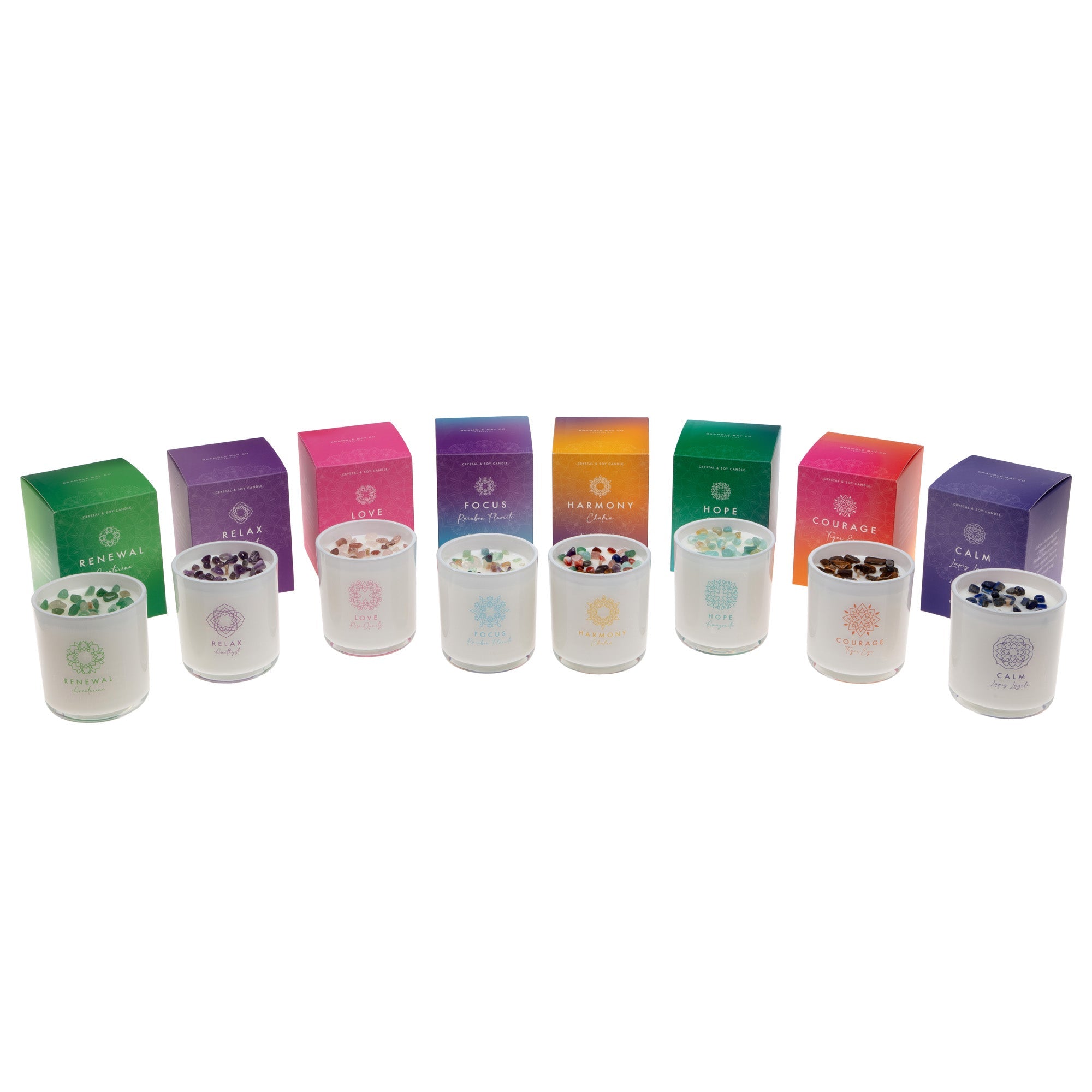 Crystal Boho Candles