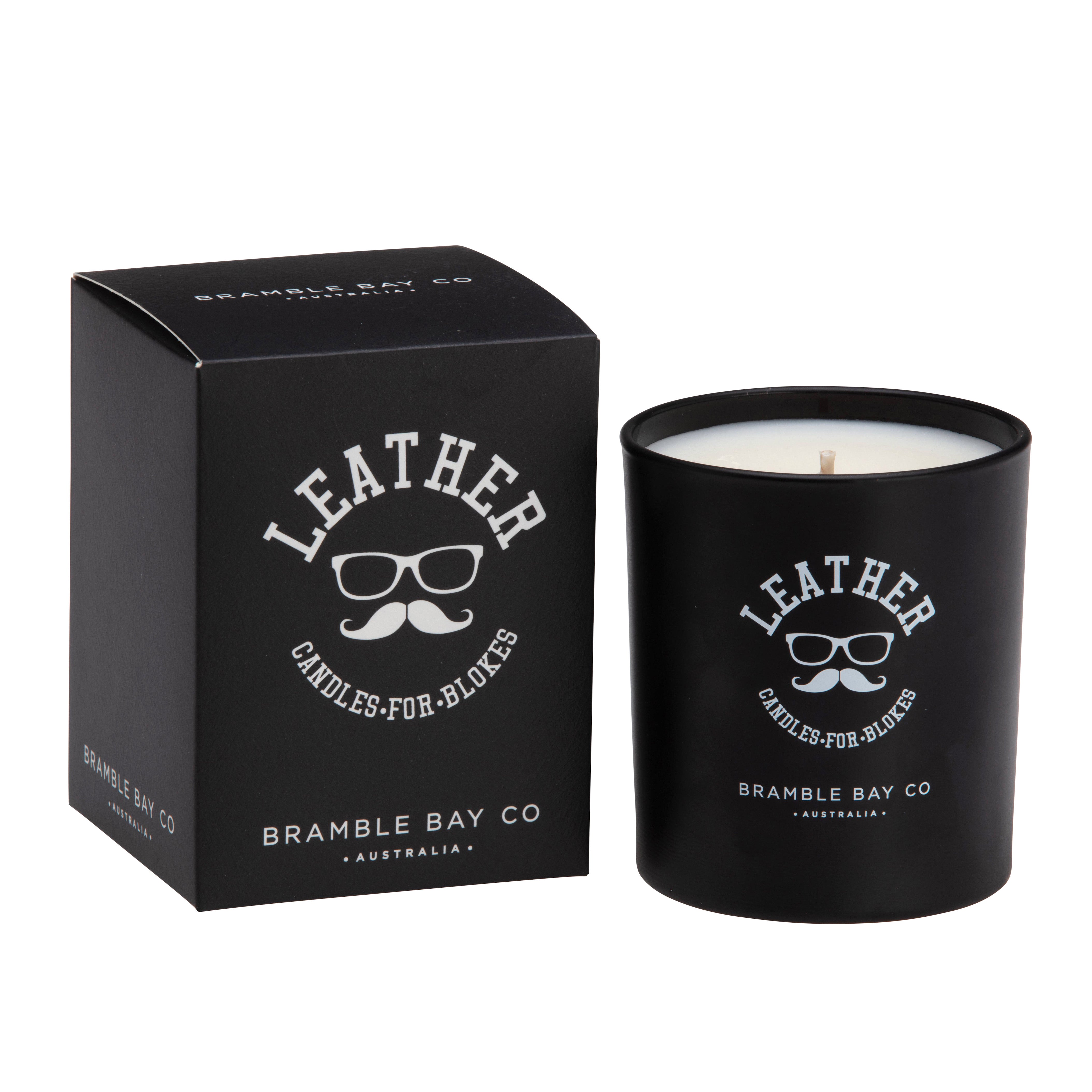 Men's Collection Leather Candle 300g