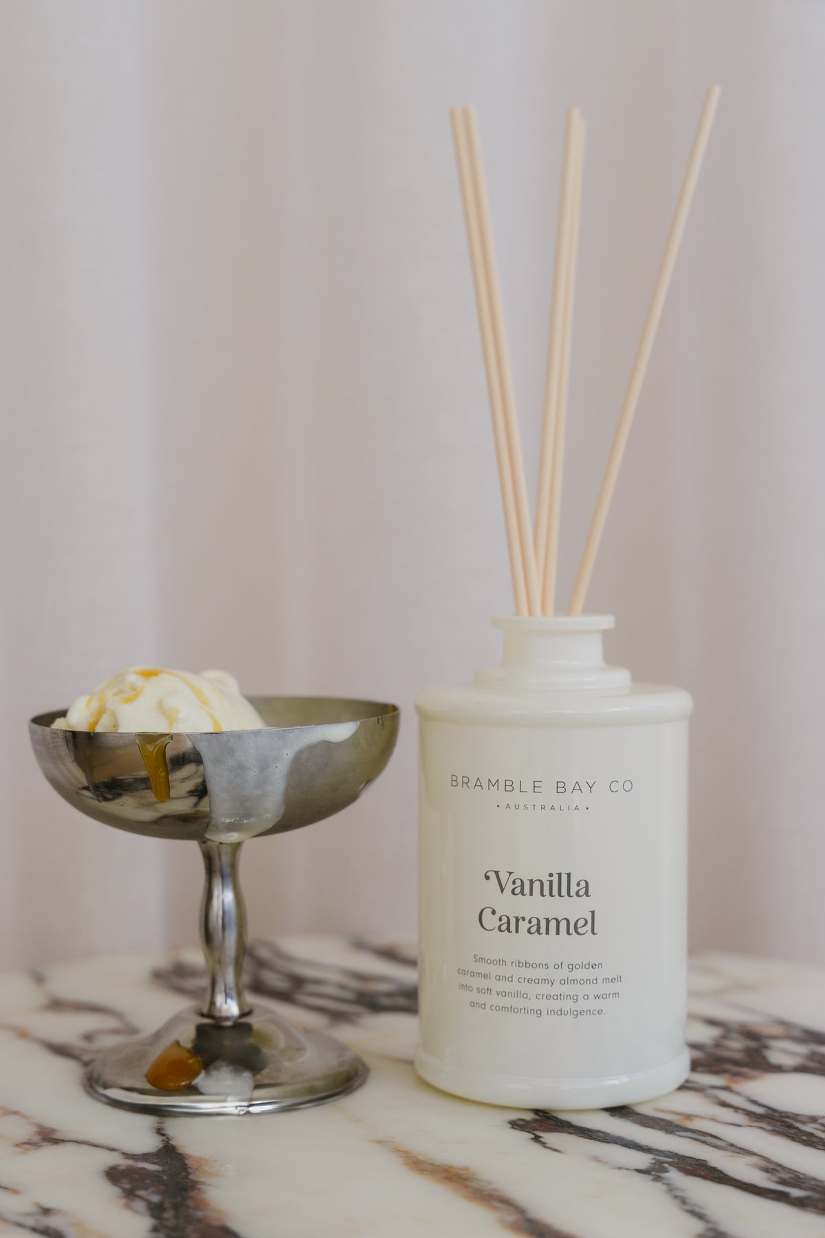 Gelato Vanilla Caramel Reed Diffuser 180ml