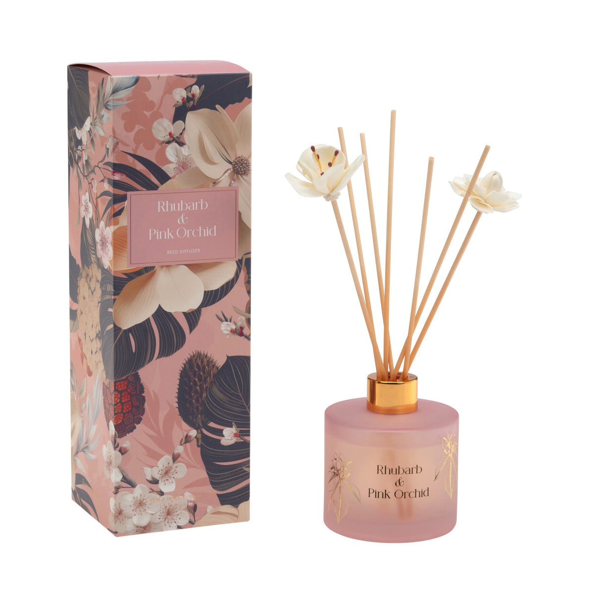 Scent with Love 180ml Reed Diffuser - Rhubarb & Pink Orchid