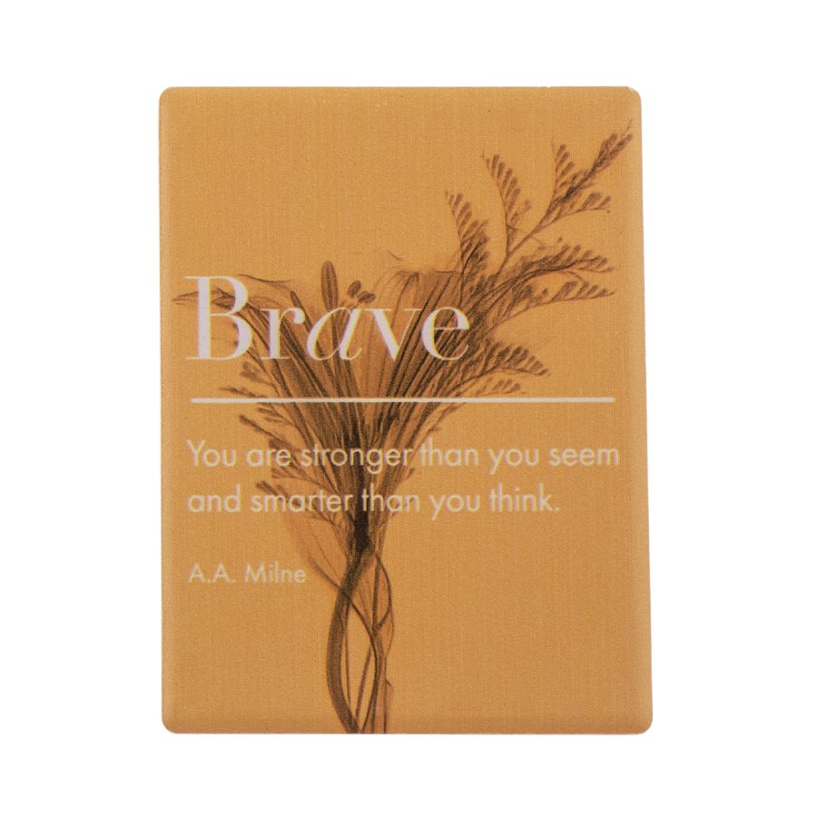 Inspirations Magnet - Brave
