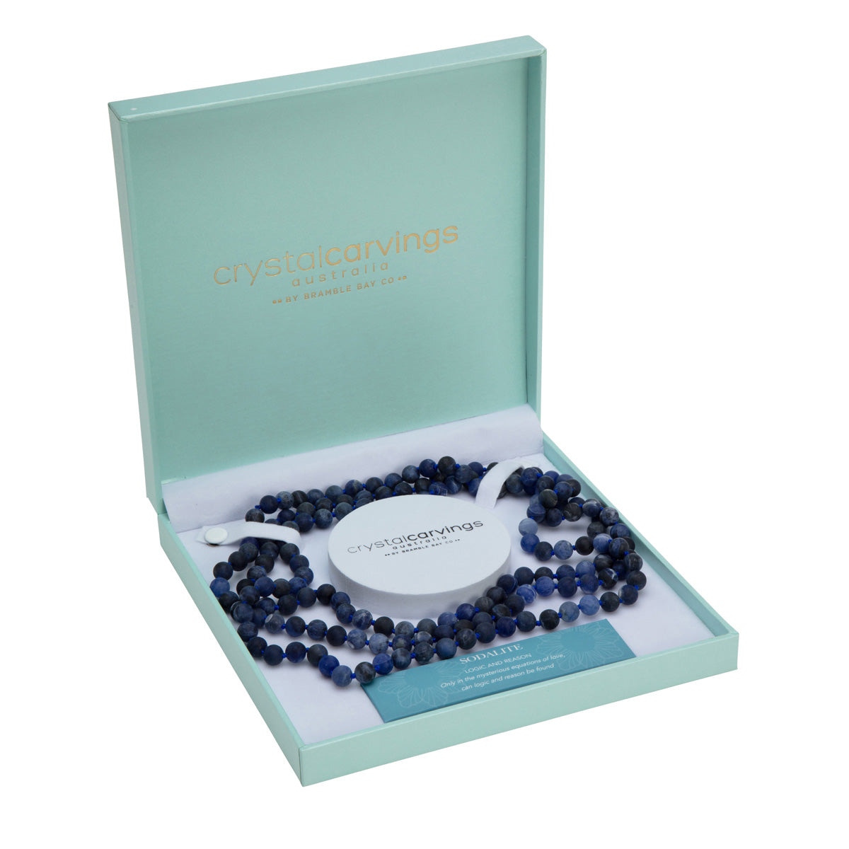 Sodalite Naturals Necklace  62"