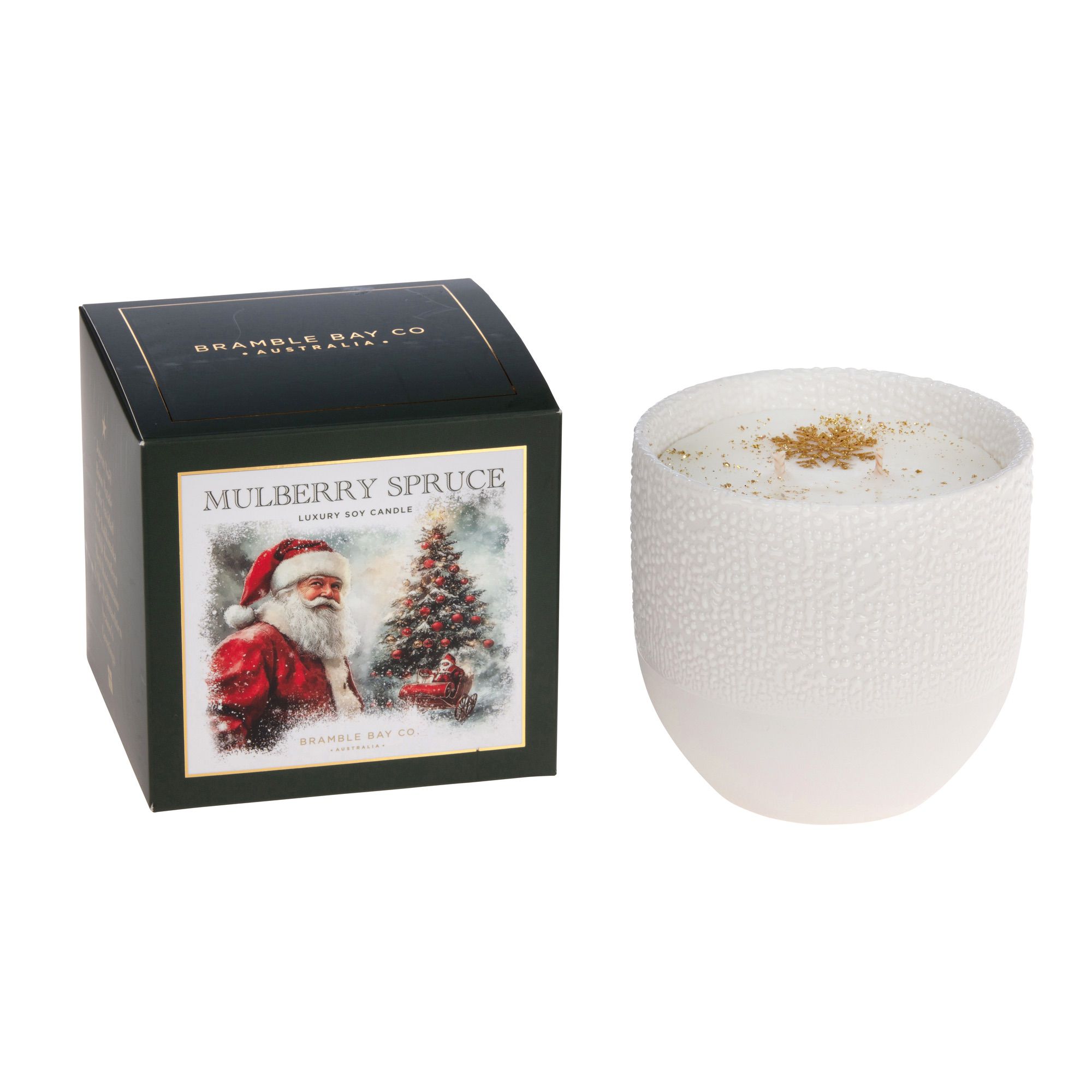 Mulberry Spruce Christmas Candle