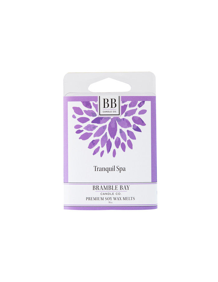 A beautiful soy wax melt filled with essential oils and fruit fragrances.